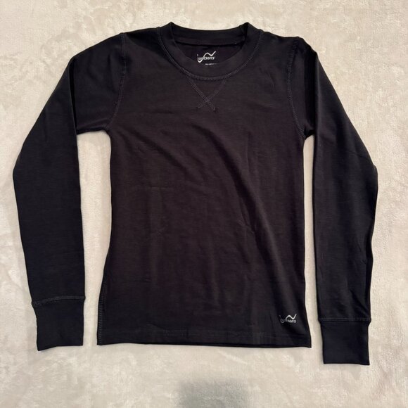 Watsons Long Sleeve Under Layer Set Black Boys Size Medium 10/12 - Picture 2 of 10